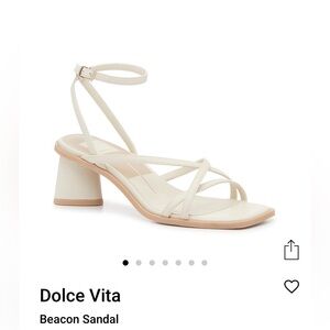 Dolce Vita Beacon Sandal in White, Size 8.5